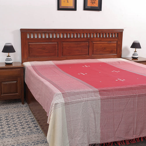  plain double bed cover