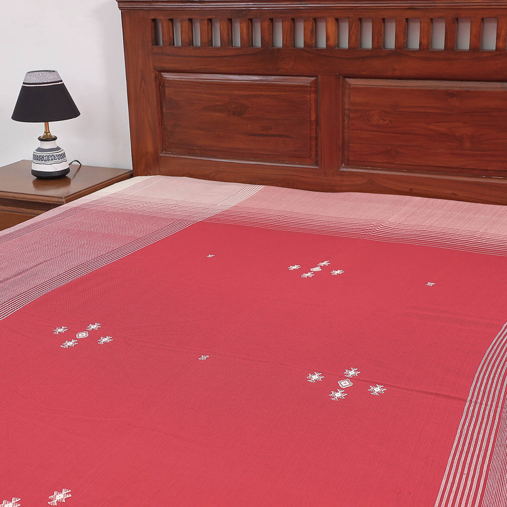  plain double bed cover