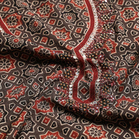 ajrakh kurta material