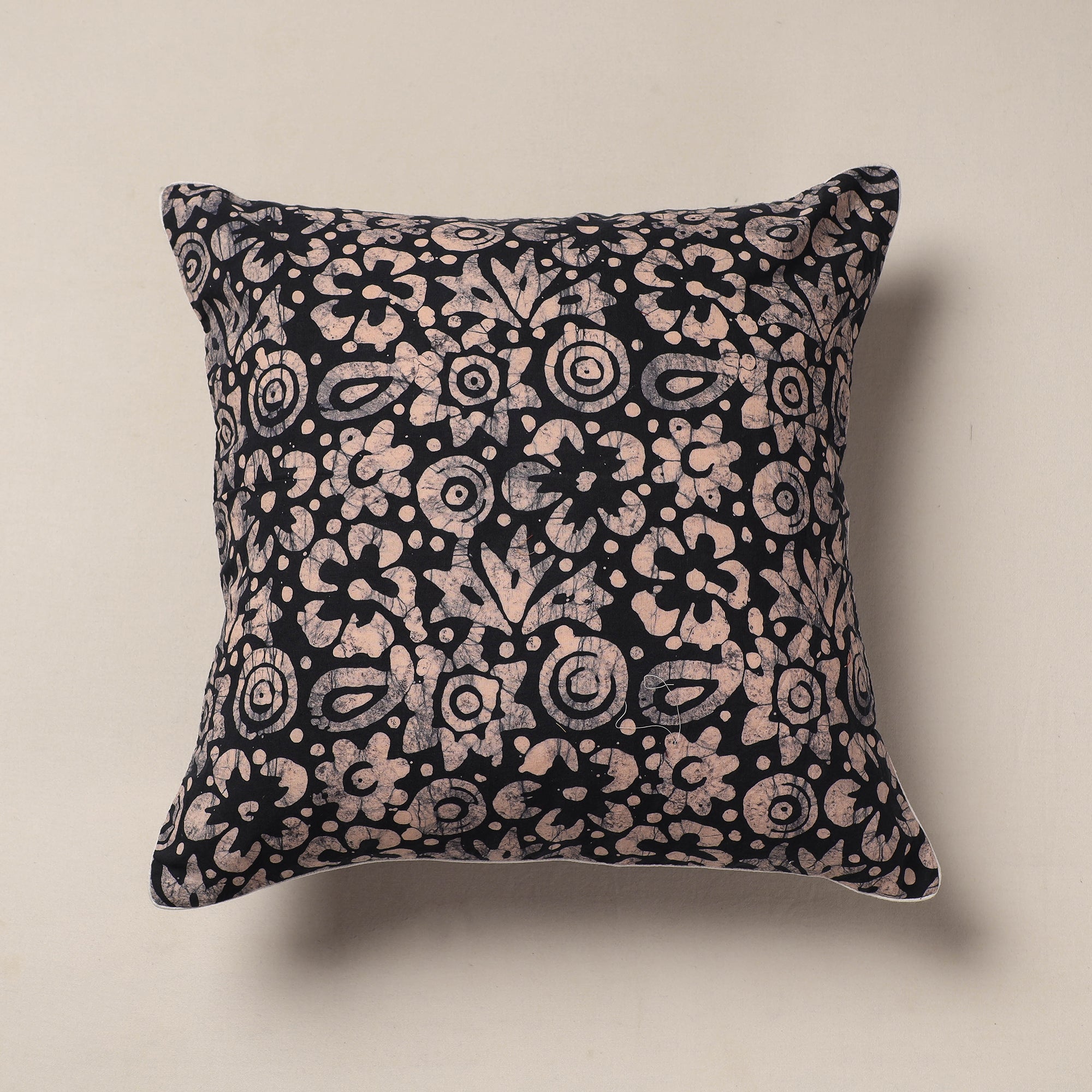  Hand Batik Printed Cotton Cushion Cover 