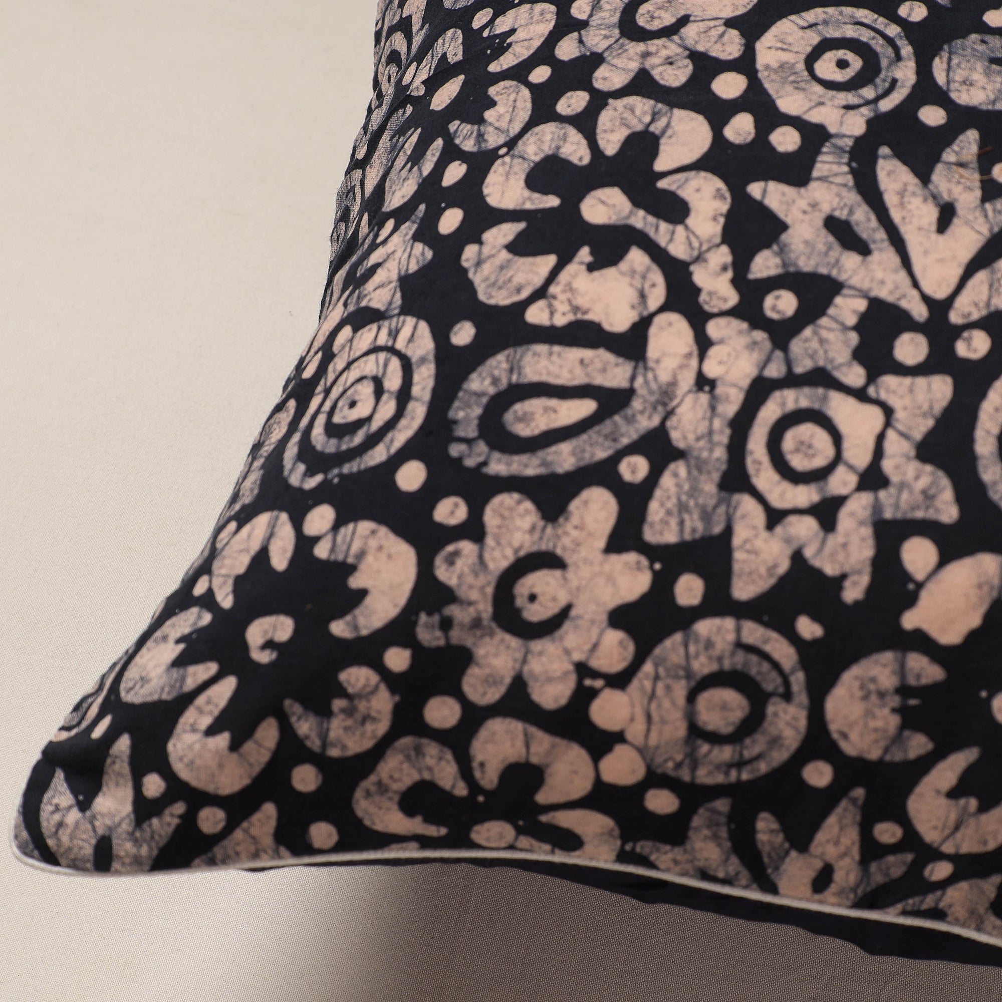  Hand Batik Printed Cotton Cushion Cover 