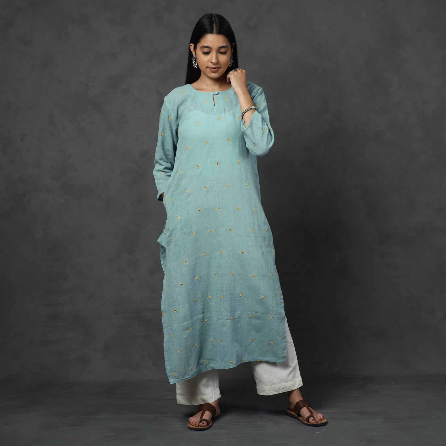 handloom cotton kurta 