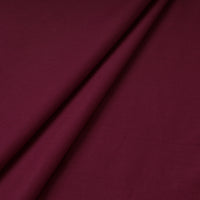 Maroon - Prewashed Plain Cotton Fabric 11