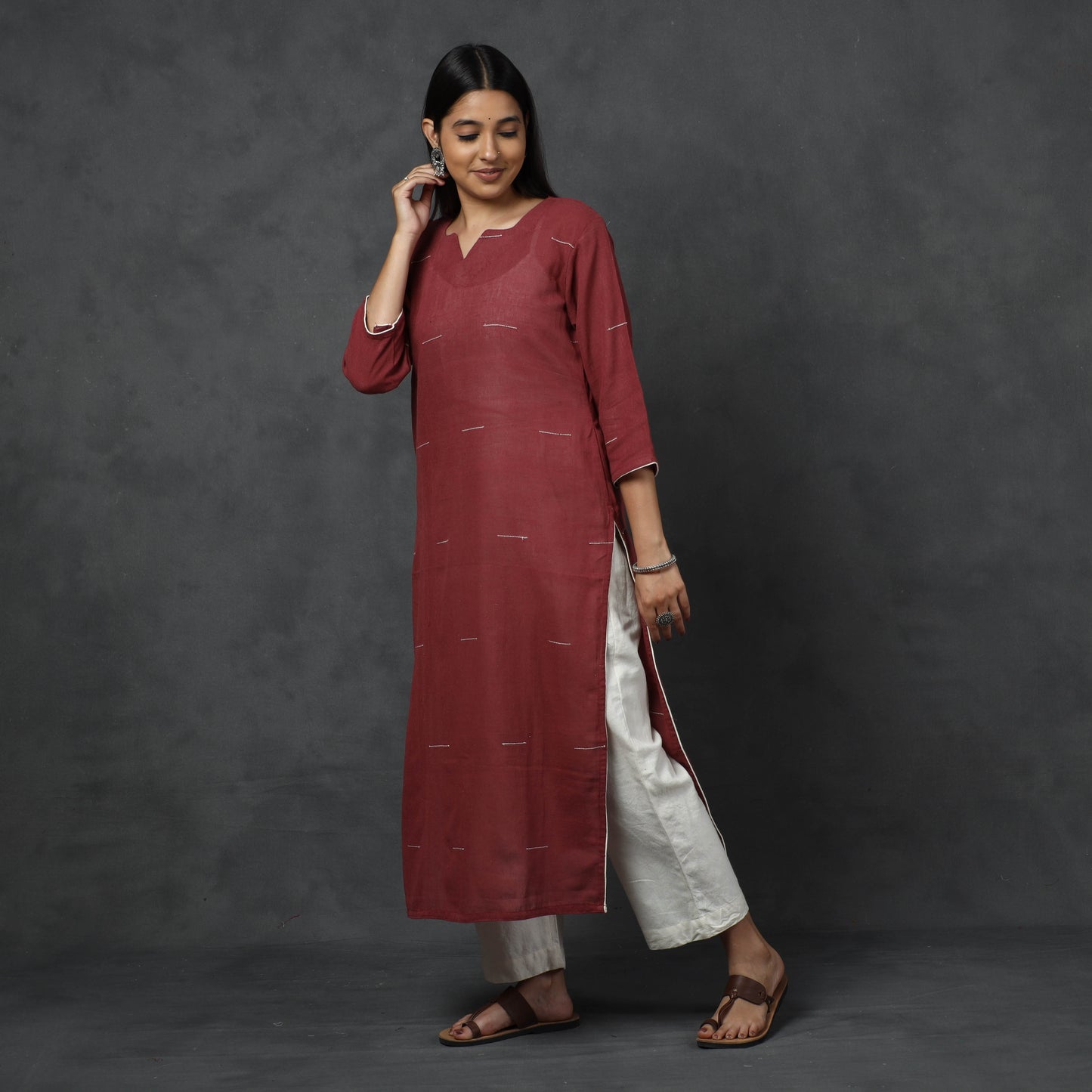 handloom cotton kurta 