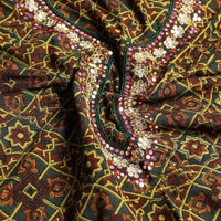 ajrakh kurta material