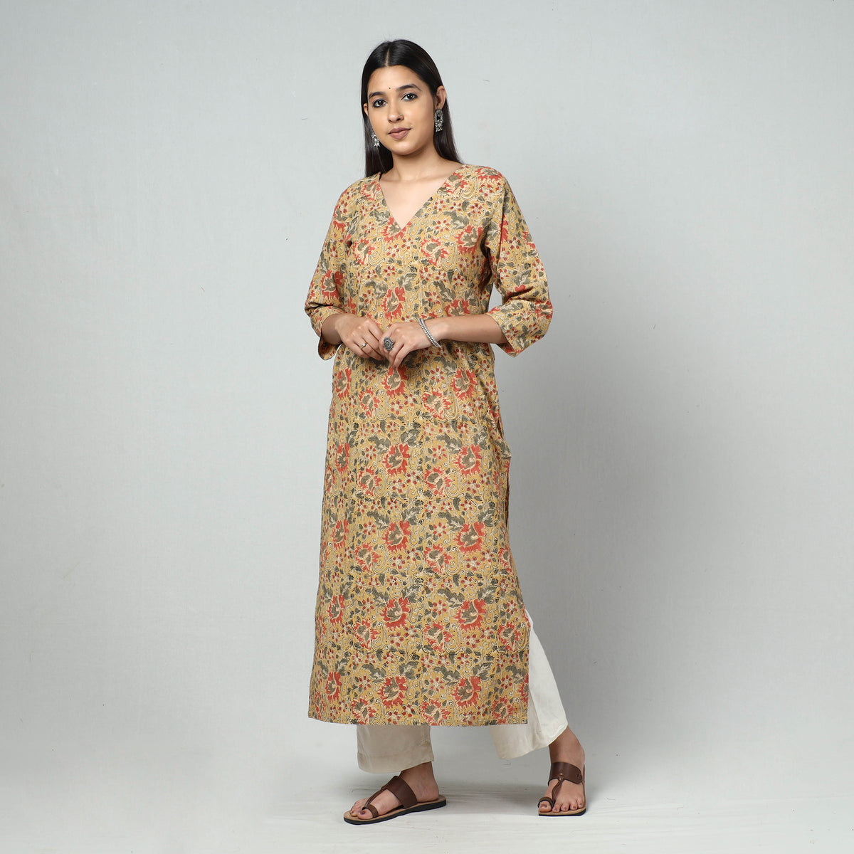 Kalamkari Block Printed Kurta