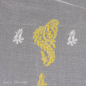 Buy Lucknow Chikankari Tepchi Hand Embroidery Kota Doria Cotton Kurta Material Online at iTokri.com