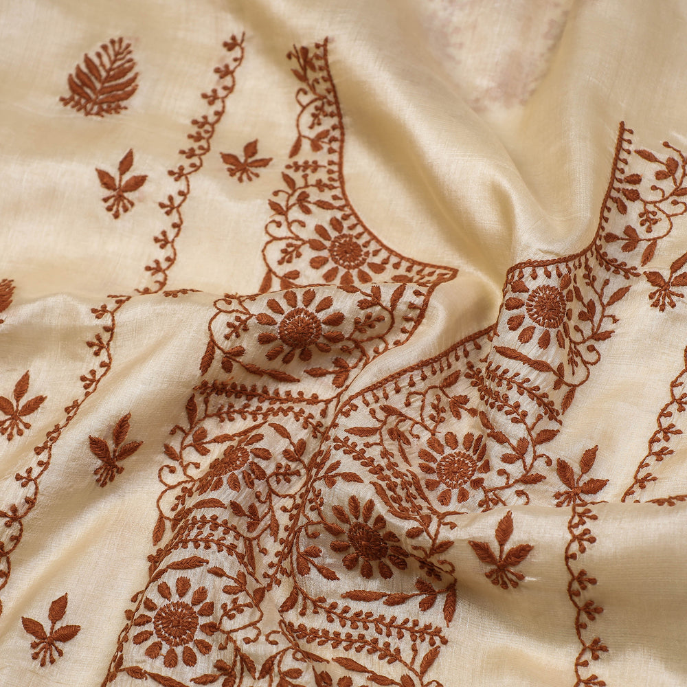 chikankari kurta material