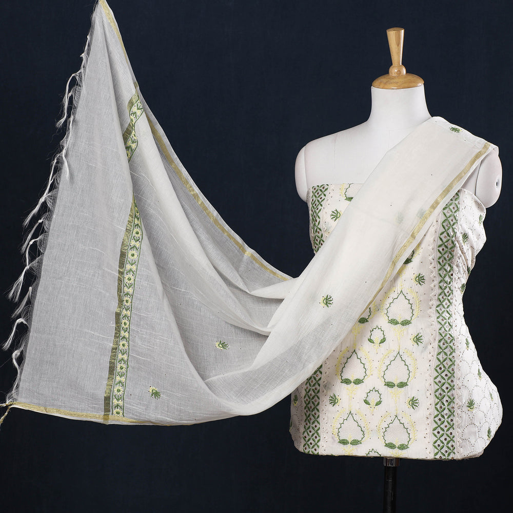 chikankari dress material