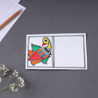 Madhubani Handpainted Post Card (3.5 x 5.5 in)