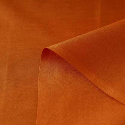Orange - Linen Cotton Plain Fabric