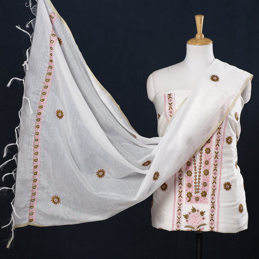 chikankari dress material