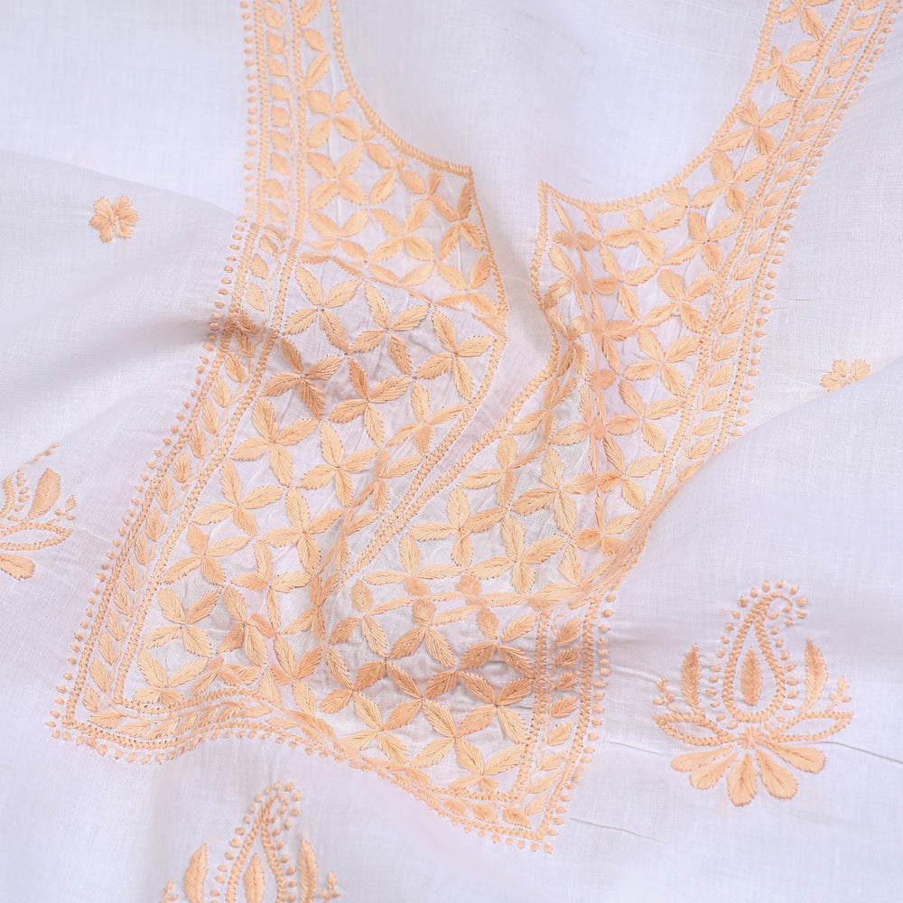 chikankari kurta material