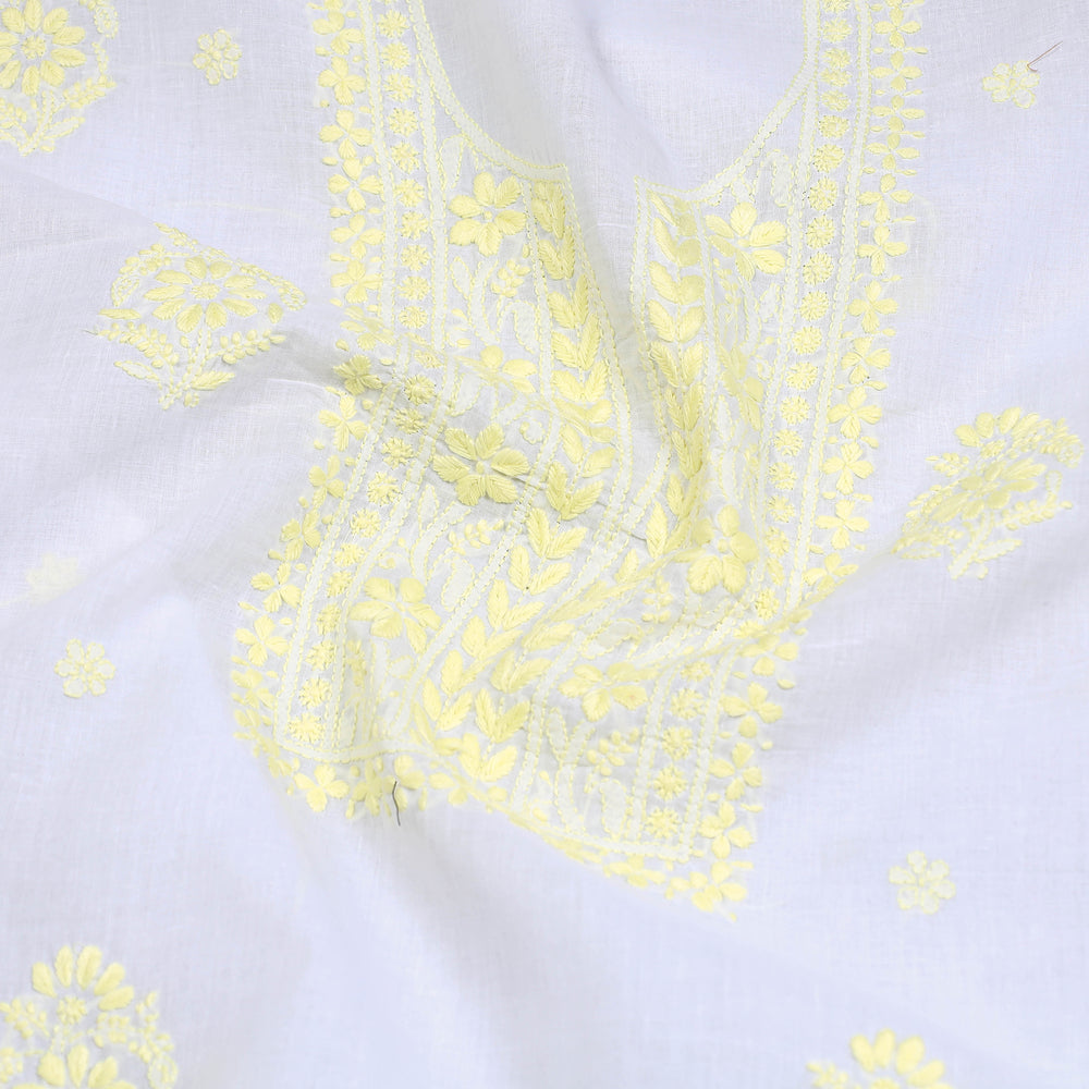 chikankari kurta material