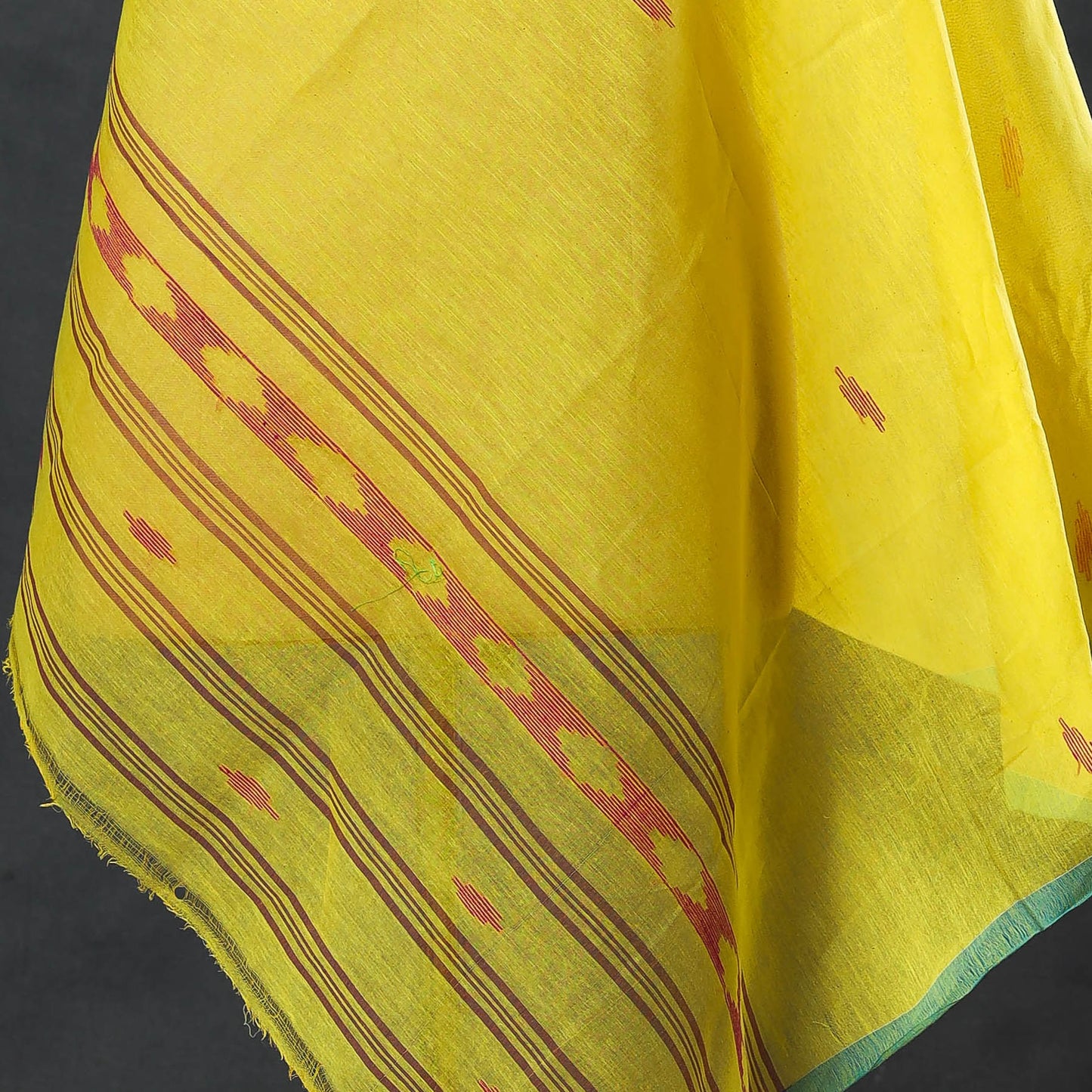 Manipuri Weaving Masalai Phi Handloom Cotton Dupatta