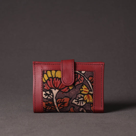 Handpainted Kalamkari Natural Dyed Cotton Wallet