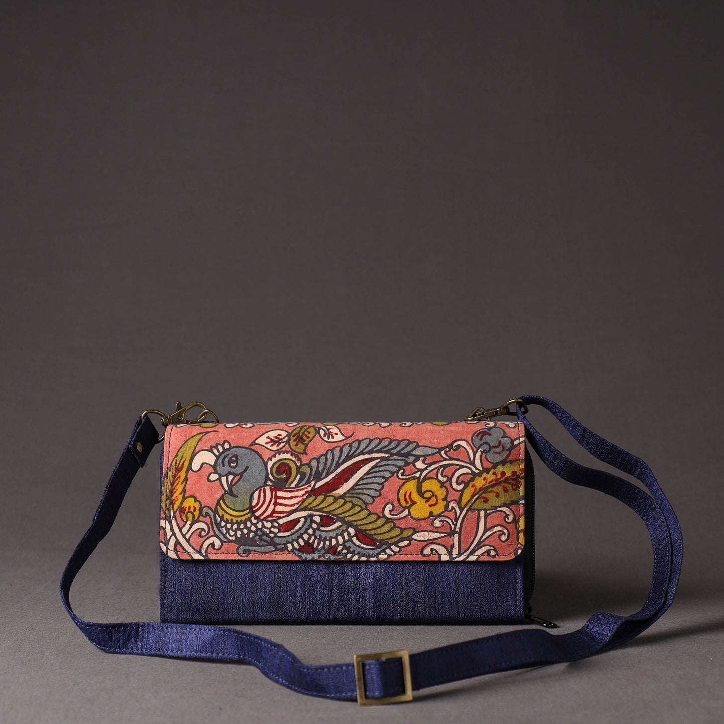 kalamkari clutch