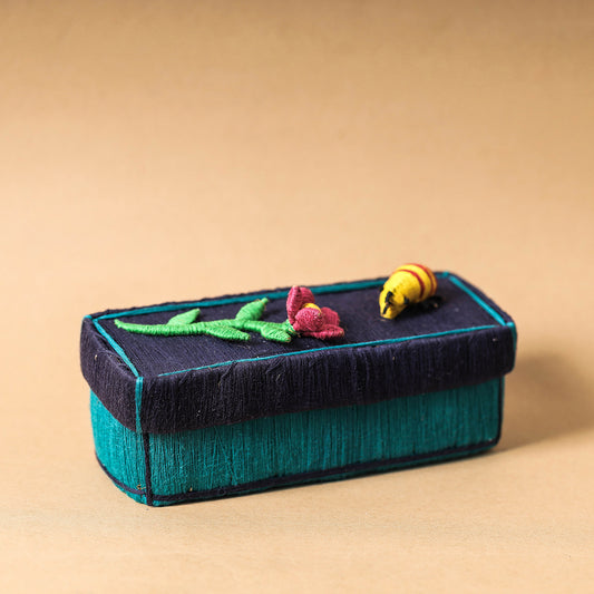 Handmade Coir Pen-Pencil Box - Ant with Flower