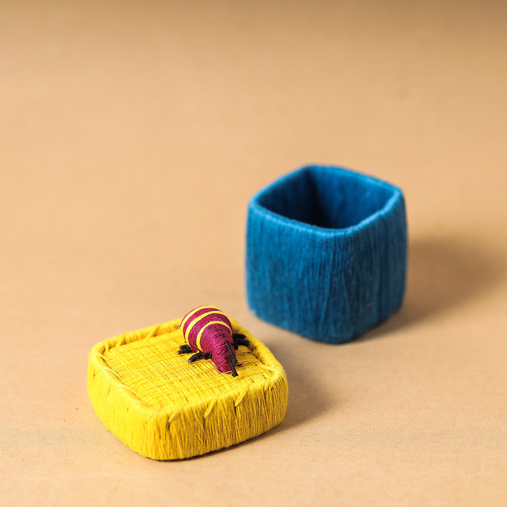 Handmade Coir Jewelry Box - Ant
