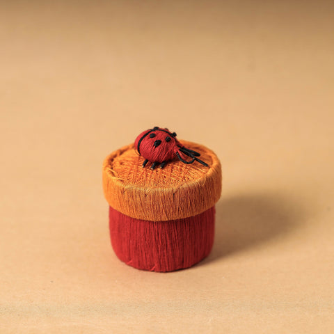 Handmade Coir Jewelry Box - Bug