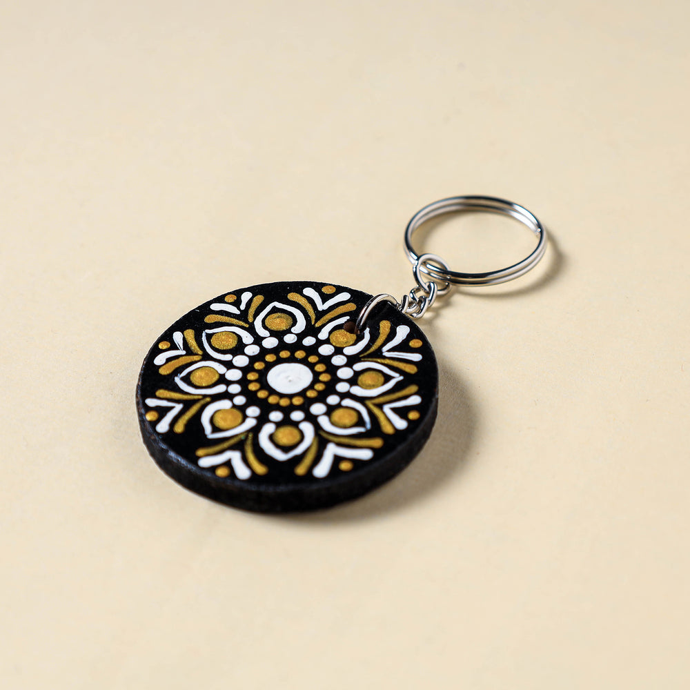 Mandala Art Handpainted Keychain