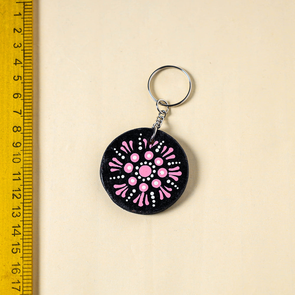 Mandala Art Handpainted Keychain