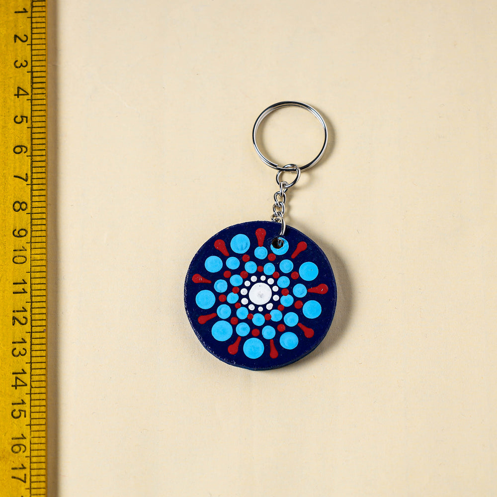 Mandala Art Handpainted Keychain