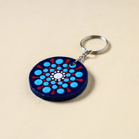 Mandala Art Handpainted Keychain