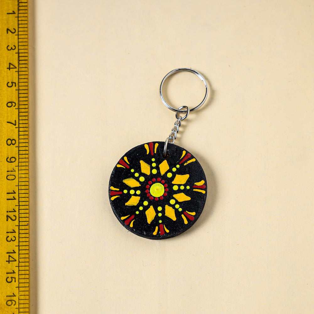 Mandala Art Handpainted Keychain