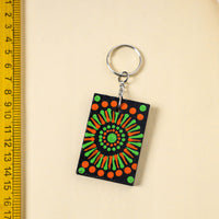 Mandala Art Handpainted Keychain