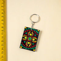 Mandala Art Handpainted Keychain