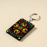 Mandala Art Handpainted Keychain