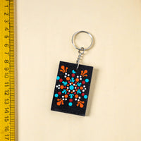 Mandala Art Handpainted Keychain