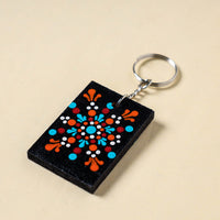 Mandala Art Handpainted Keychain