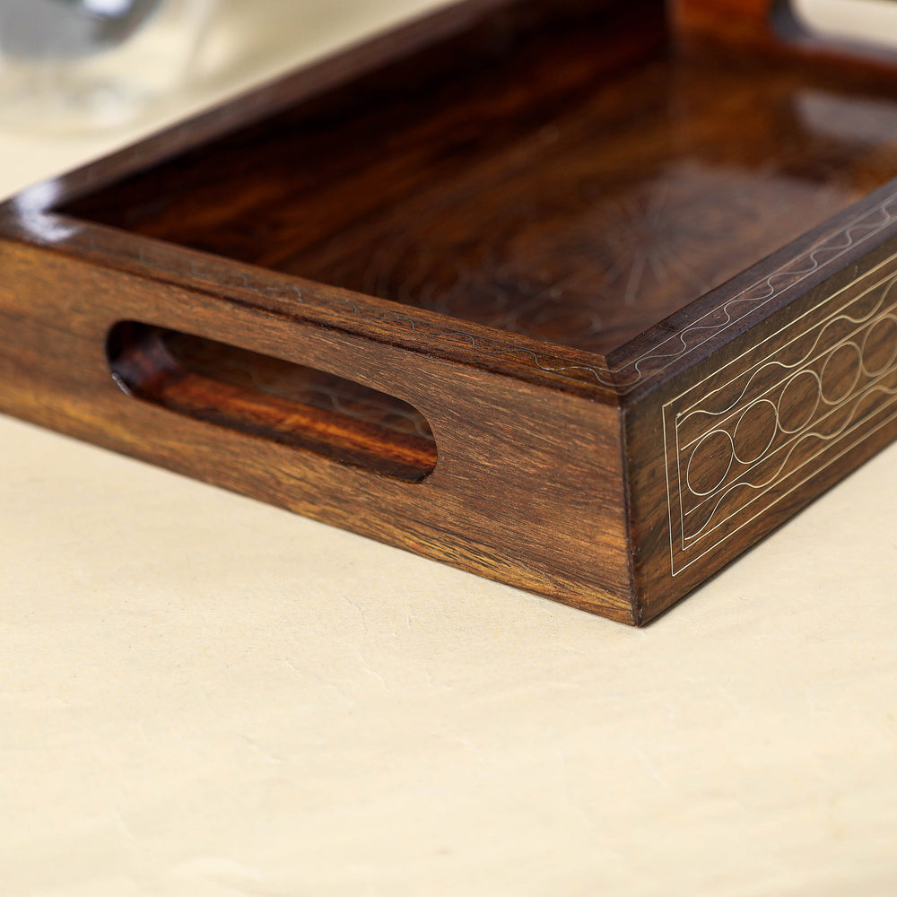 wooden tray 