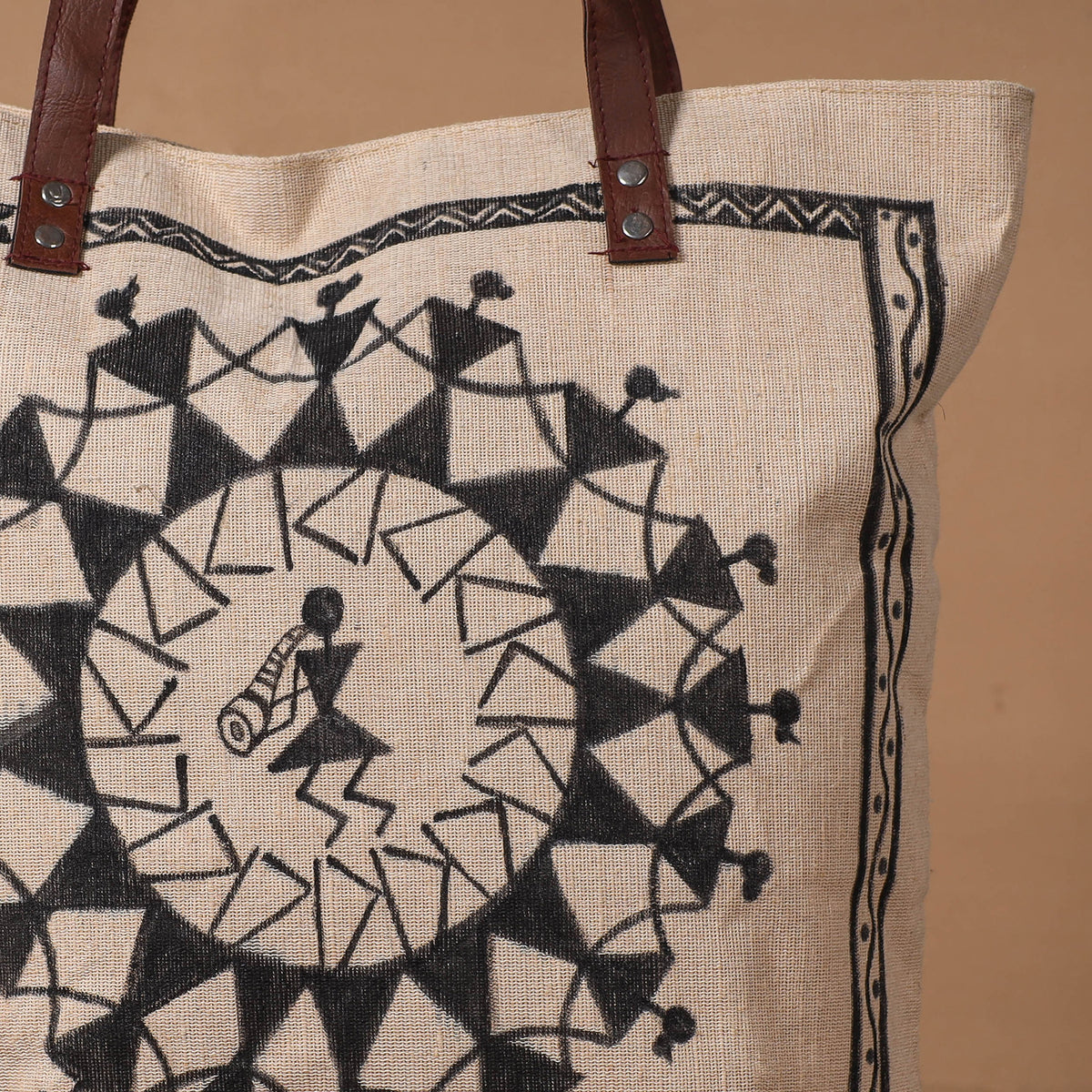 Warli Handpainted Shoulder Bag for Women 12