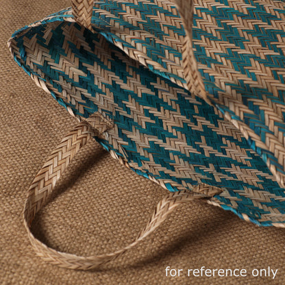 Multicolor - Handmade Water Hyacinth Shoulder Bag from Assam