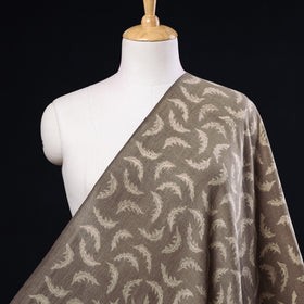  Kutchi Woolen Akola Hand Block Printed Fabric 