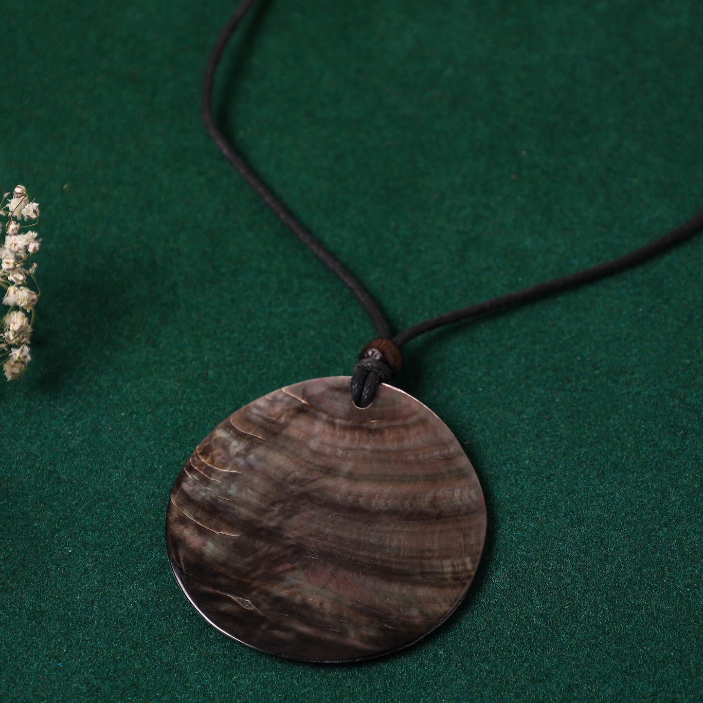 Handcrafted Seashell Pendant Necklace