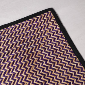  Purple Handmade Water Hyacinth Table Mat from Assam