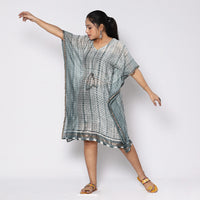 Shibori kaftan 