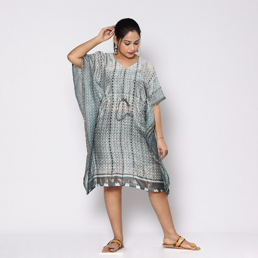 Shibori kaftan 