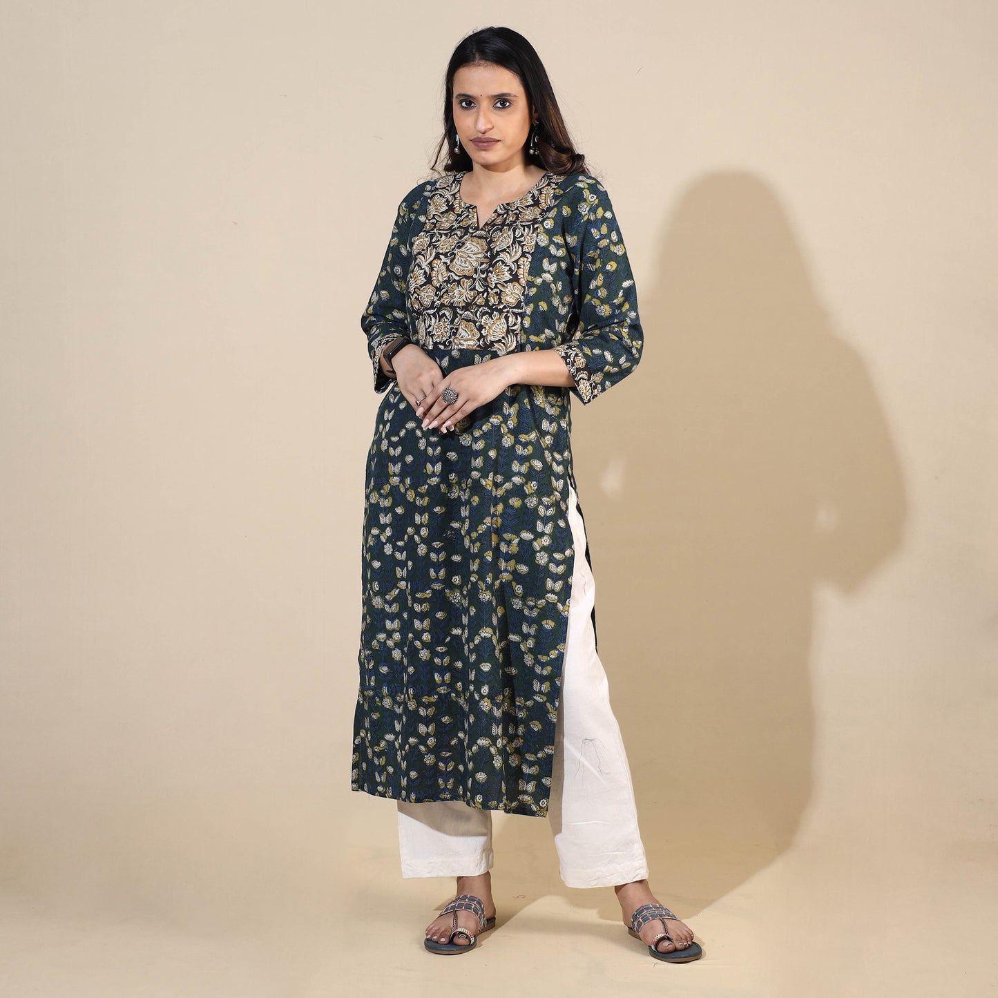 bagru cotton kurta 