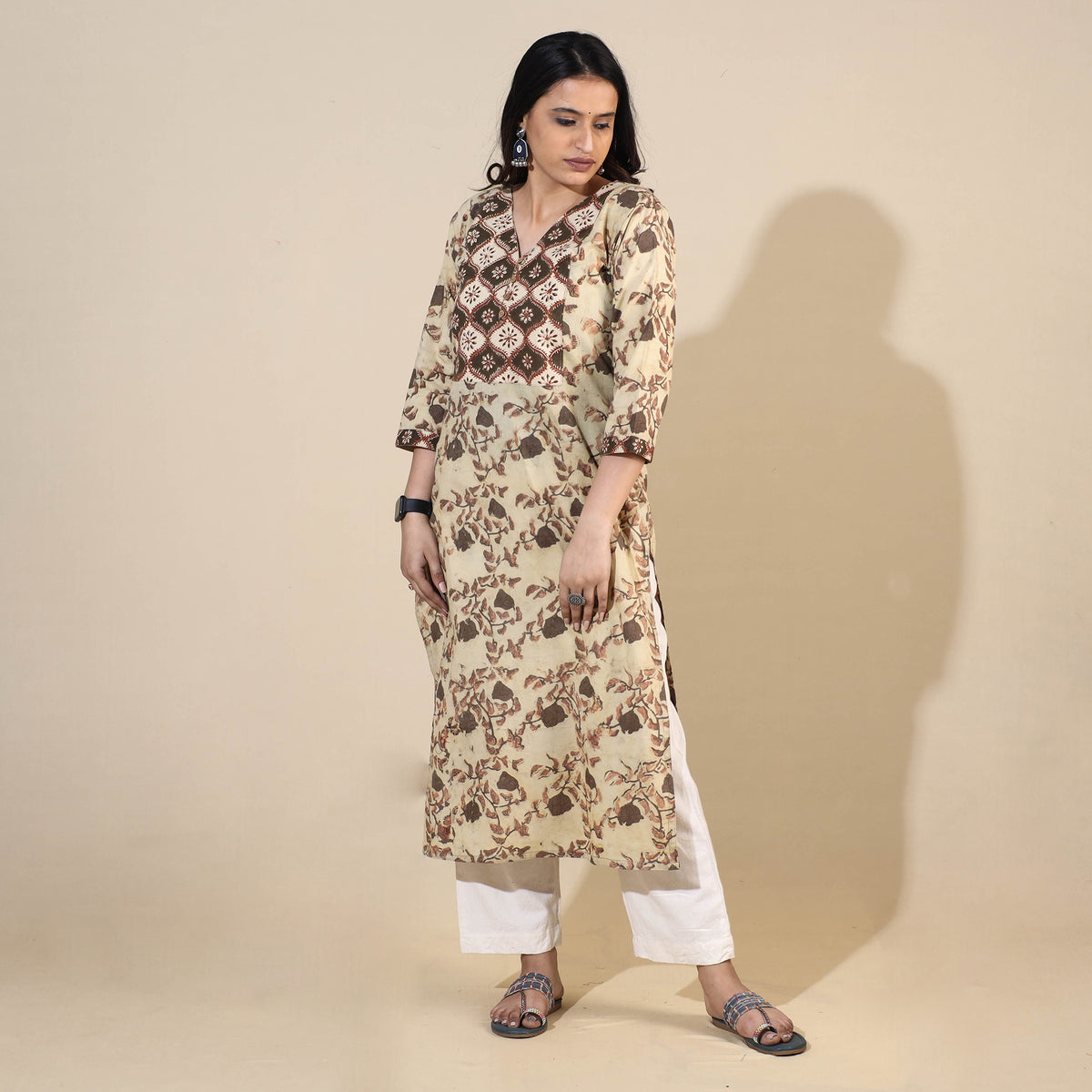 bagru cotton kurta 