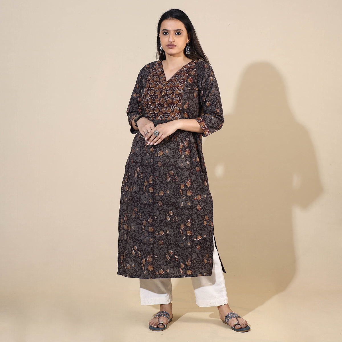 bagru cotton kurta 