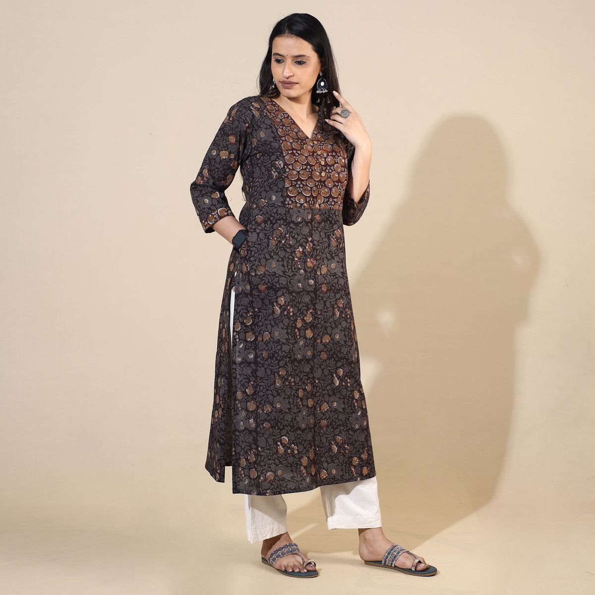 bagru cotton kurta 