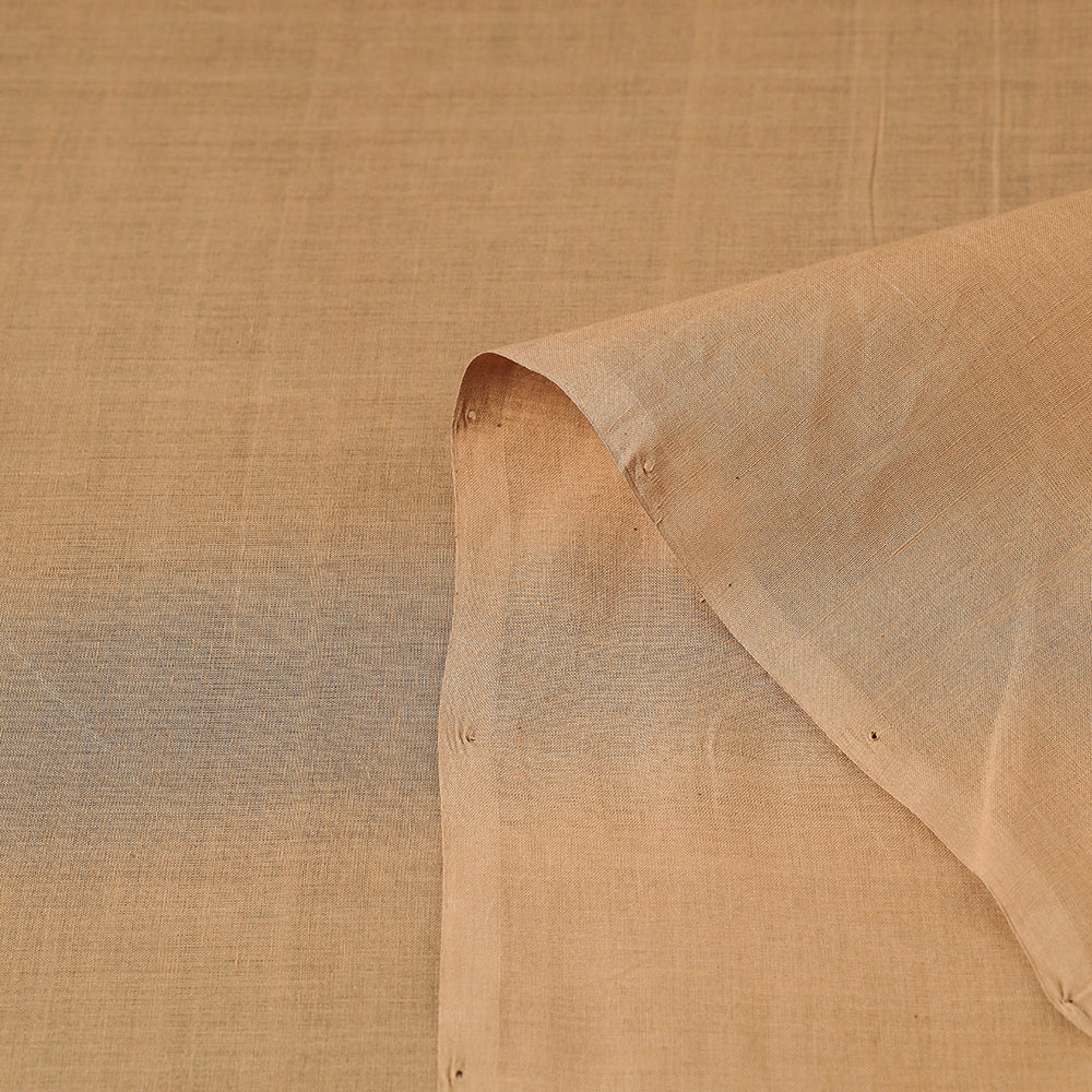 Brown - Original Mangalagiri Handloom Cotton Fabric