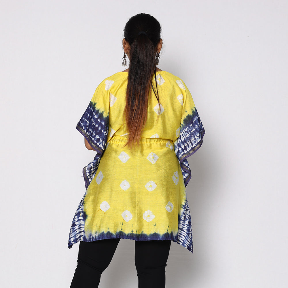 Shibori kaftan 