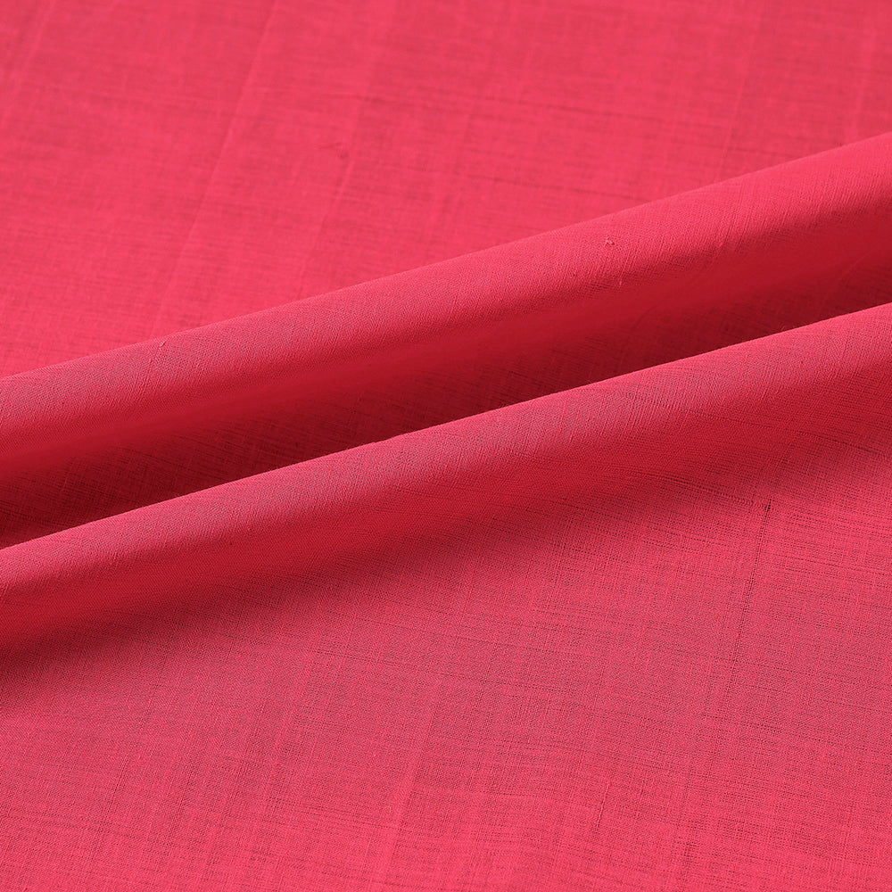 Pink Original Mangalagiri Handloom Cotton Fabric 