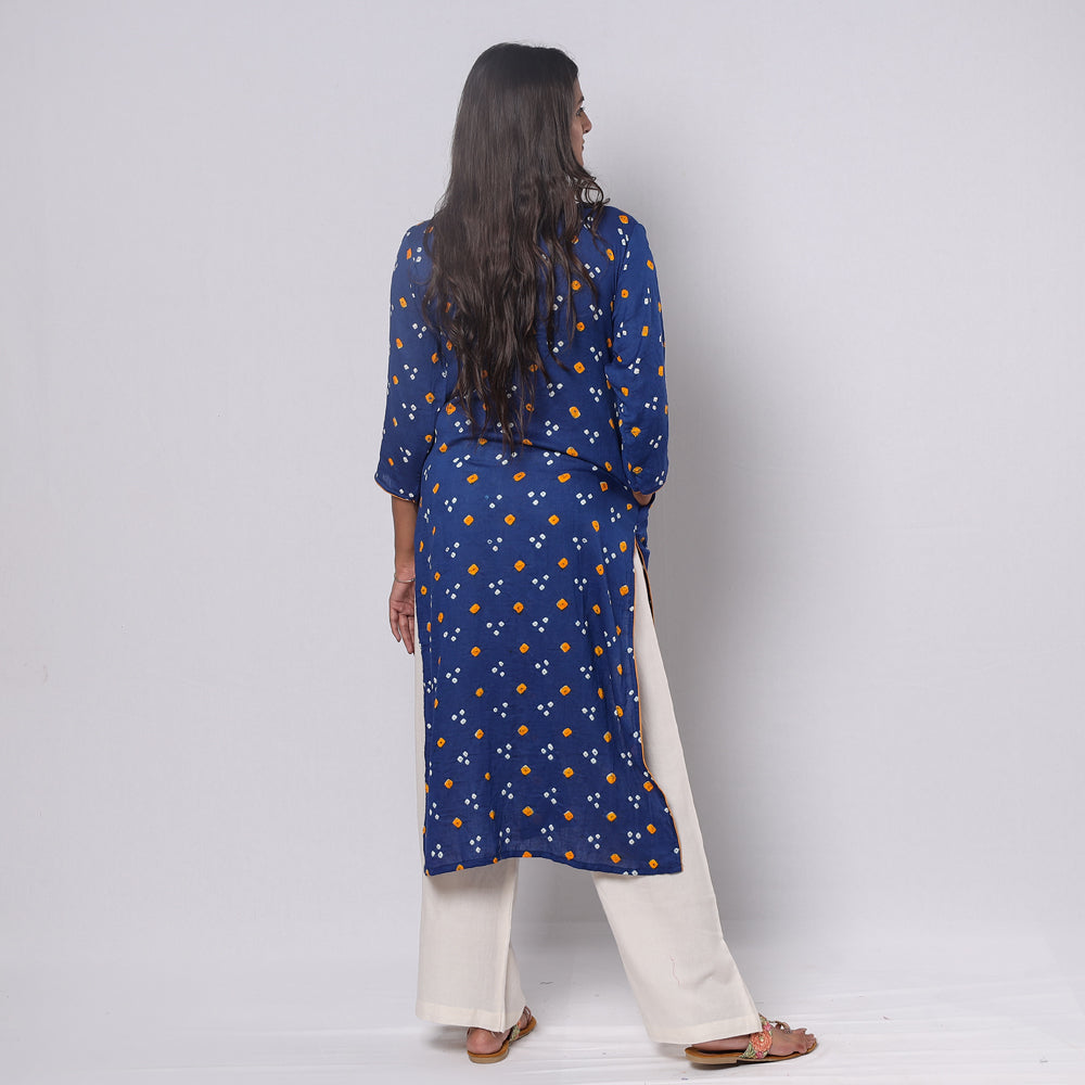 bandhani kurta